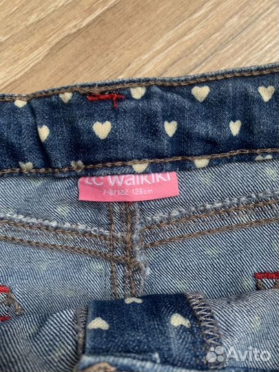 Юбки детские джинсовые 116-122