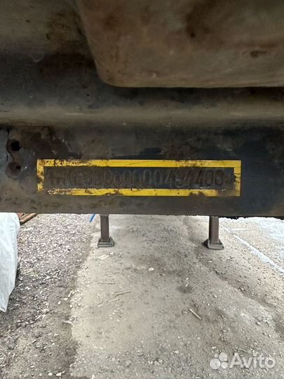 Полуприцеп шторный Krone SD 27, 2008
