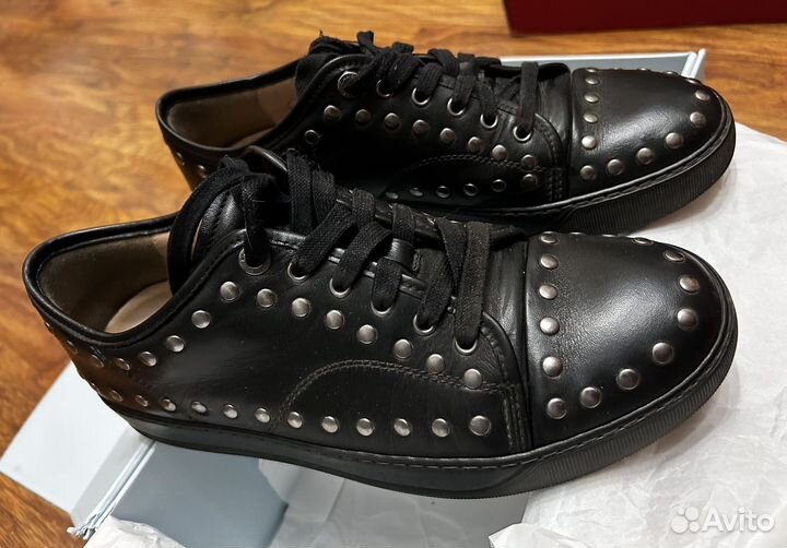 Кеды lanvin DBB1 кожанные 41