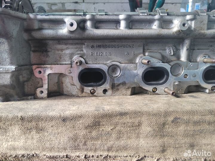 Головка блока цилиндров mercedes 164 R642 016
