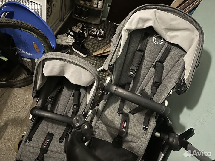 Коляска 2 в 1 для двойни Bugaboo Donkey twin 3