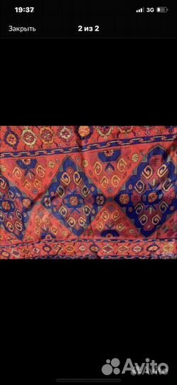 Ковер шерстяной ручной работы