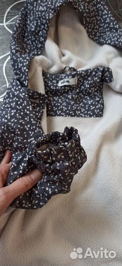 Плащ (ветровка) на флисе на 4-5 (6) лет