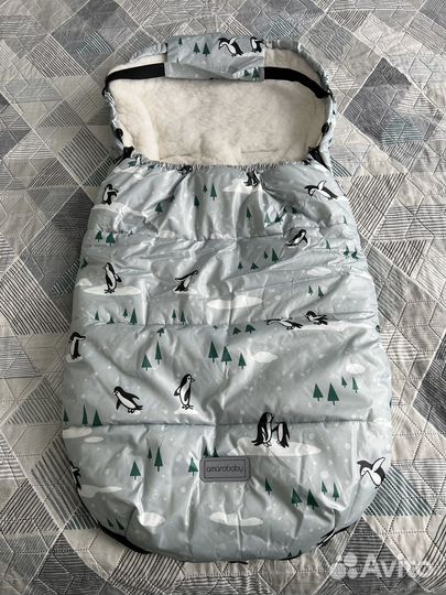 Теплый конверт в коляску