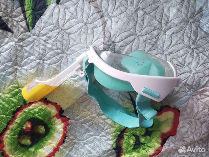 Маска для подводного плавания с трубкой