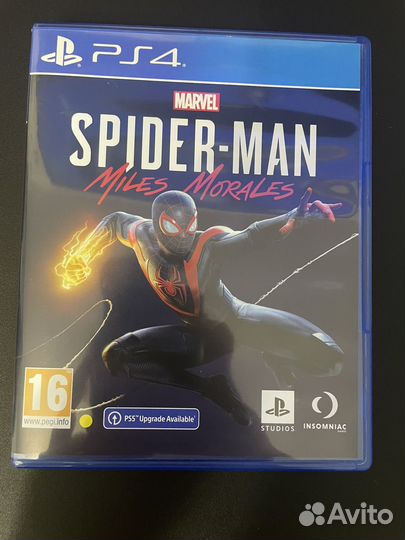 Spider man miles morales ps4 диск