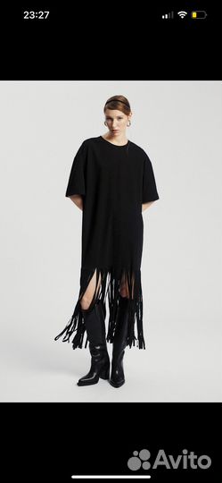 Черное платье Nume размер L