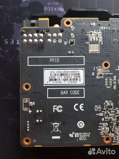 Видеокарта PowerColor Radeon rx570 8gb