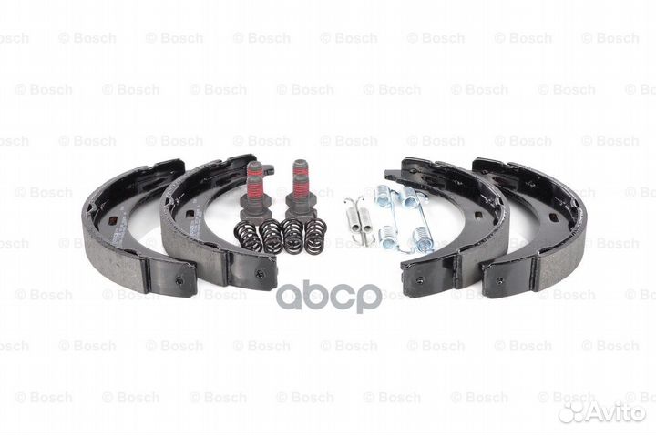 Колодки тормозные барабанные зад 0986487543