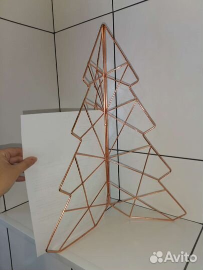 Металлическая елка в стиле лофт