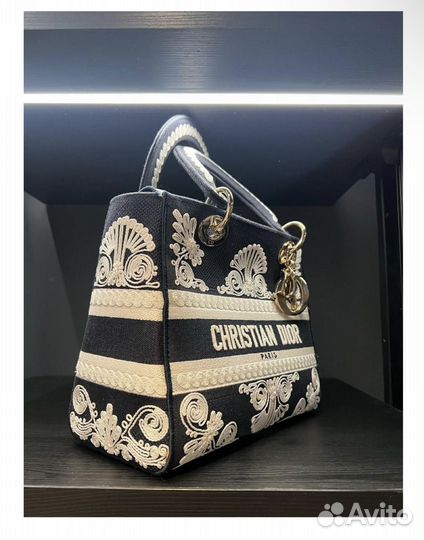 Сумка christian dior lady D-lite