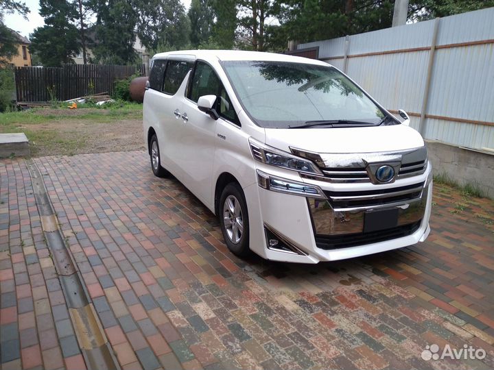 Toyota Vellfire 2.5 CVT, 2018, 105 000 км