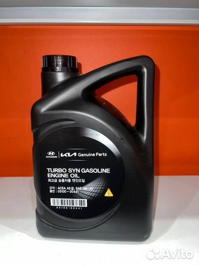 Масло моторное 5w30 hyundai/kia