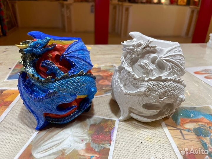 Фигурки: чистые заготовки и роспись под заказ