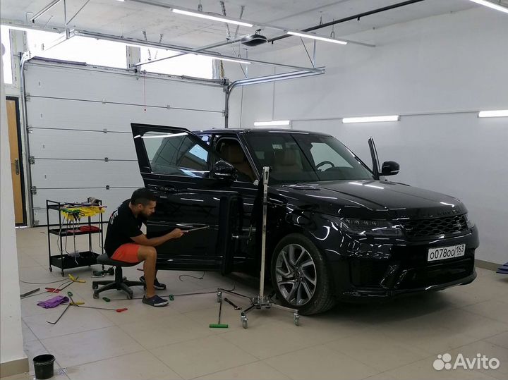 Ремонт вмятин без покраски