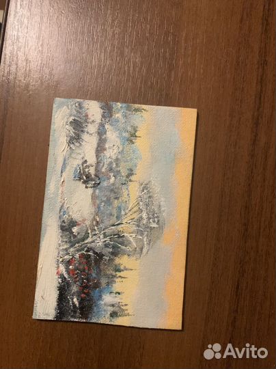 Картина маслом на холсте 10*15