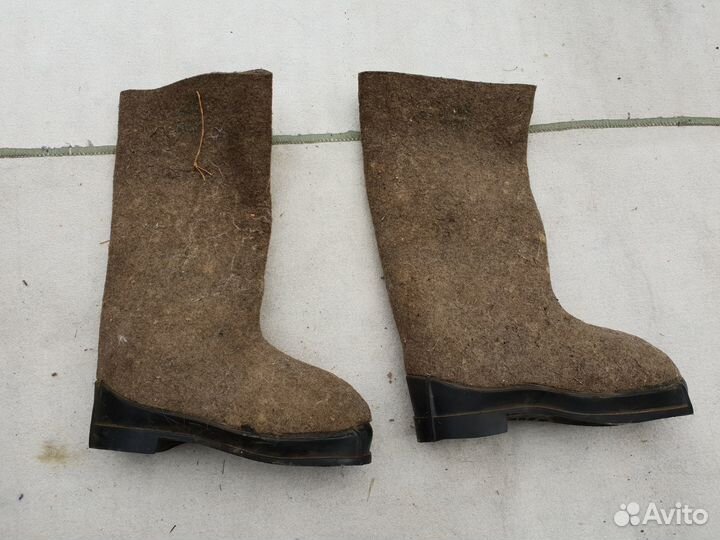 Унты армейские военные, сапоги меховые, валенки