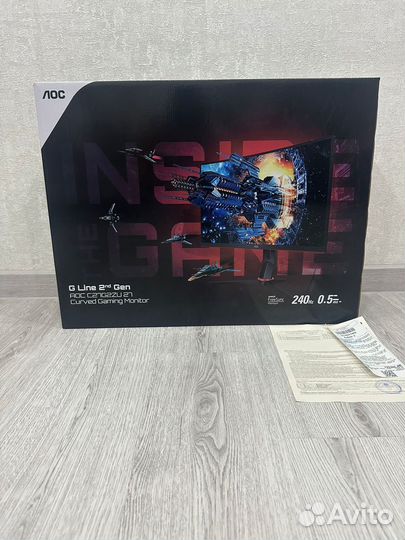 Новый монитор AOC C27G2ZU/BK 240 Гц