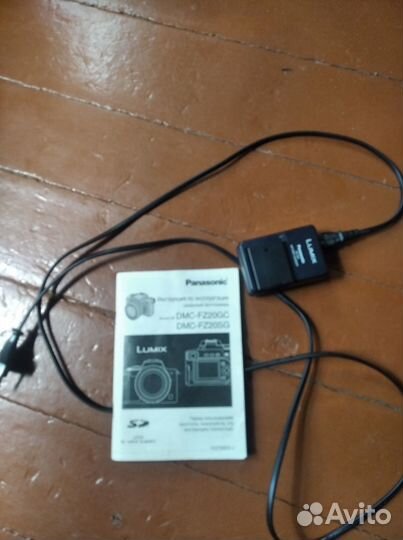 Зарядка и акб фотоаппарата Panasonic DMC-FZ20SG