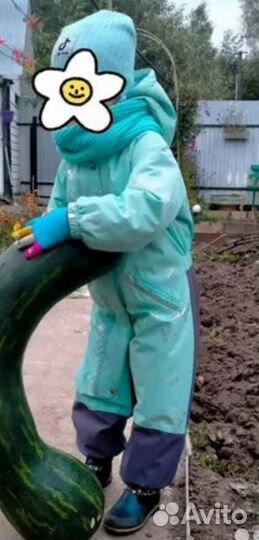 Комплект шапка и снуд для девочки