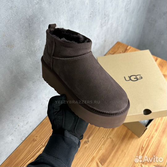 Ugg Ultra Mini Platform Chocolate