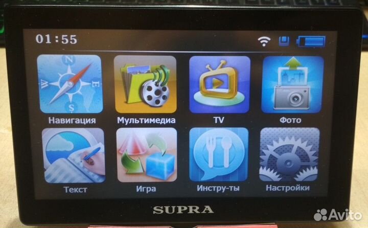 Навигатор supra SNP-707DT