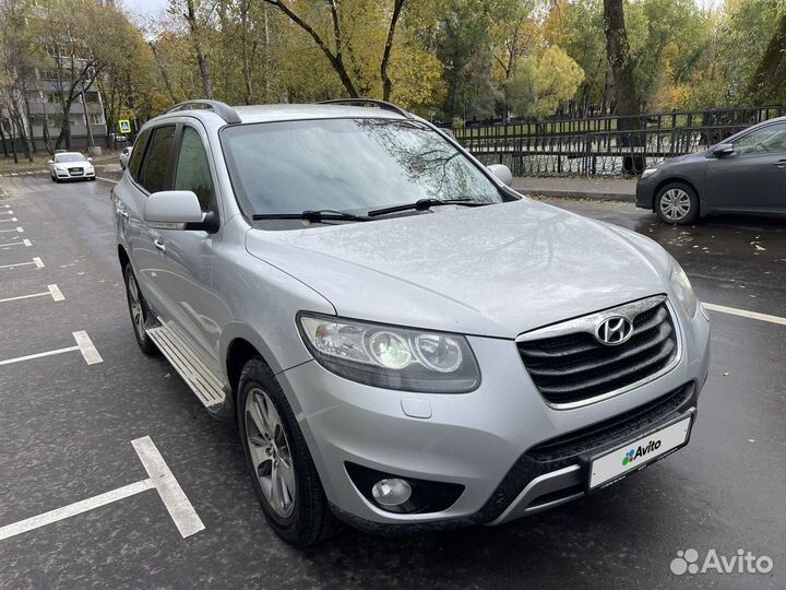 Hyundai Santa Fe 2.4 AT, 2011, 221 000 км