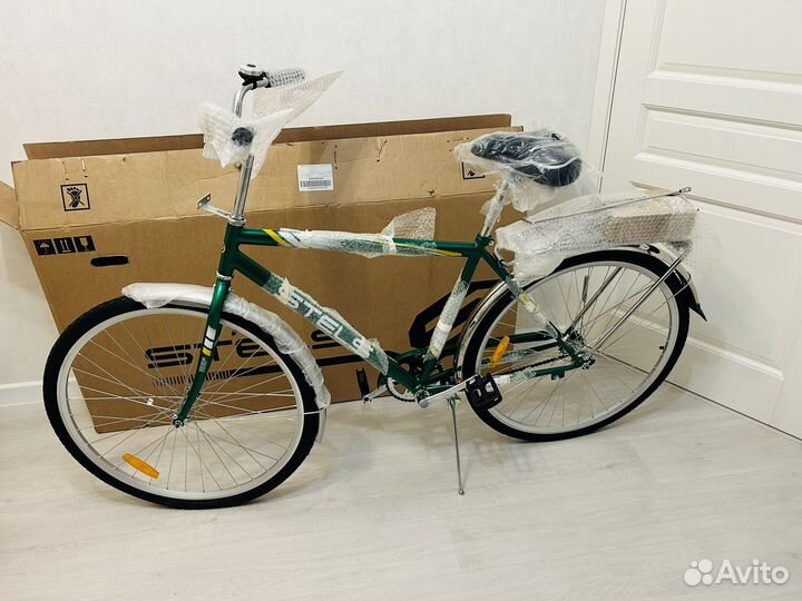 Новый велосипед stels взрослый