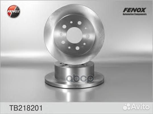 Диск тормозной зад прав/лев LCV TB218201 TB