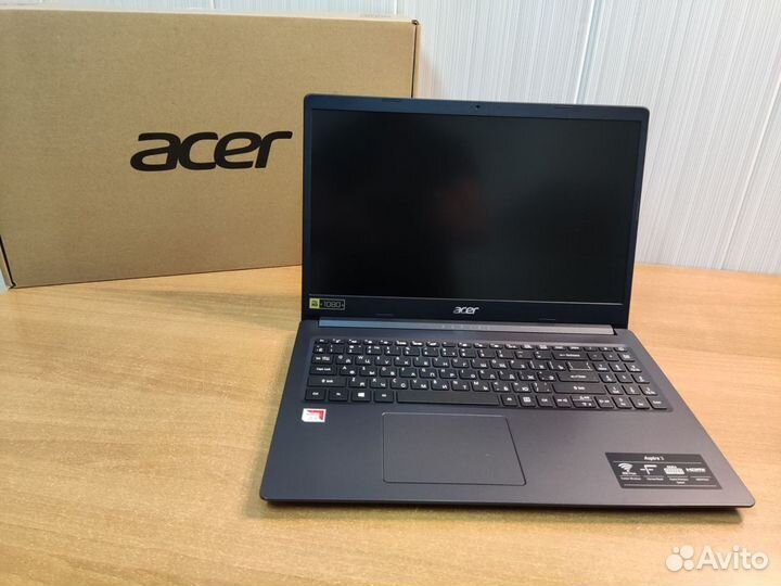 Новый ноутбук Acer Amd/15.6/SSD/Full HD/8GB