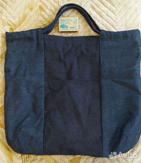Сумка джинсовая