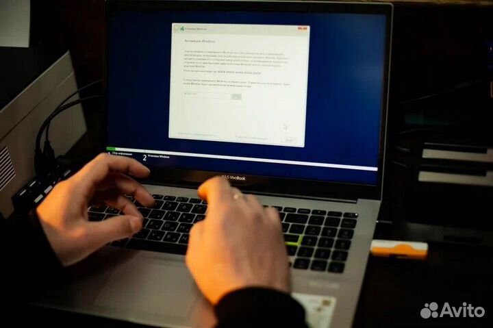 Установка Windows под ключ
