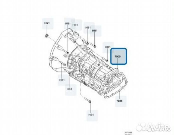 АКПП ford mustang 5R55 8L2Z-7000-BRM