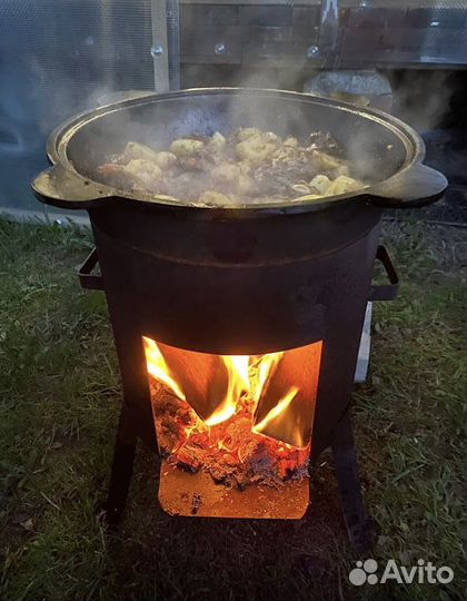 Печь + казан
