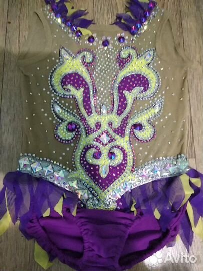 Купальник для художественной гимнастики 130-140