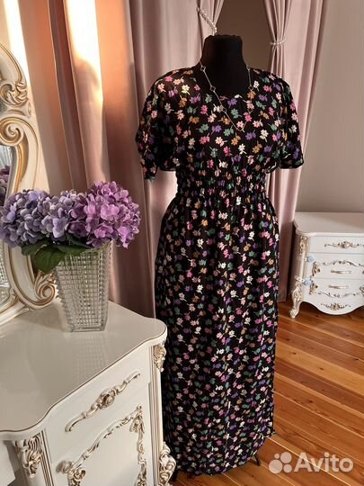 Платье с косынкой (новое)