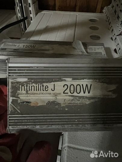 Блок питания infinilite J 200w влагозащита