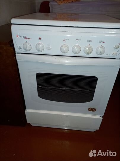 Плита газовая 60см ширина б/у мало