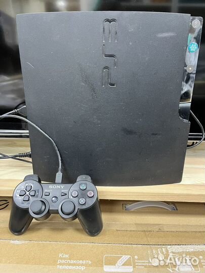 Прошитая Sony PS3 Slim 320GB с играми