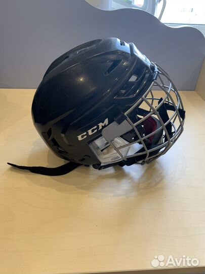 Шлем хоккейный ссм Tacks 110 с решеткой