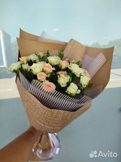 Цветы розы и букеты с доставкой 20 минут