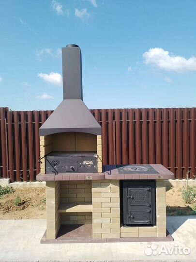 Печь барбекю. Зона Барбекю