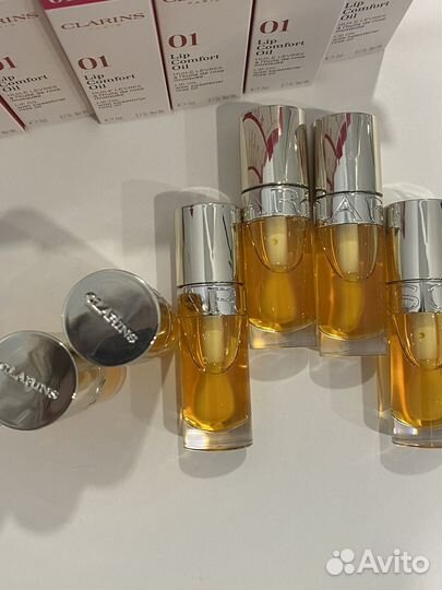 Clarins масло блеск для губ 01 Honey