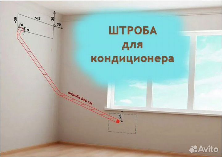 Монтаж кондиционеров,обслуживание кондиционеров