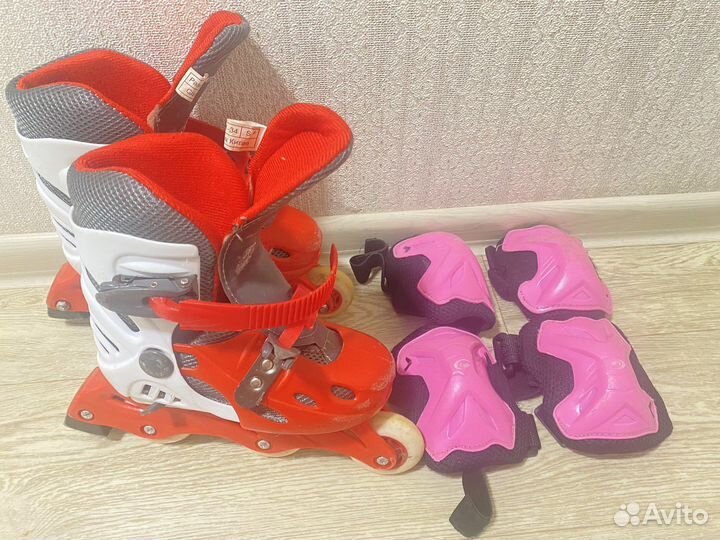 Роликовые коньки 31-34