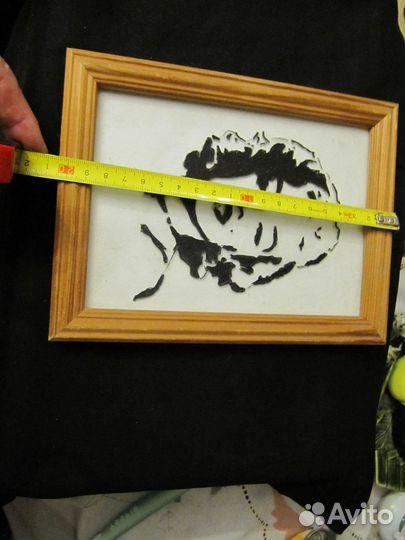 Картина на стекле Мэрилин Монро