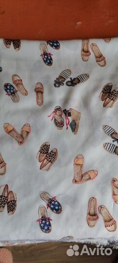 Отрез ткани штапель