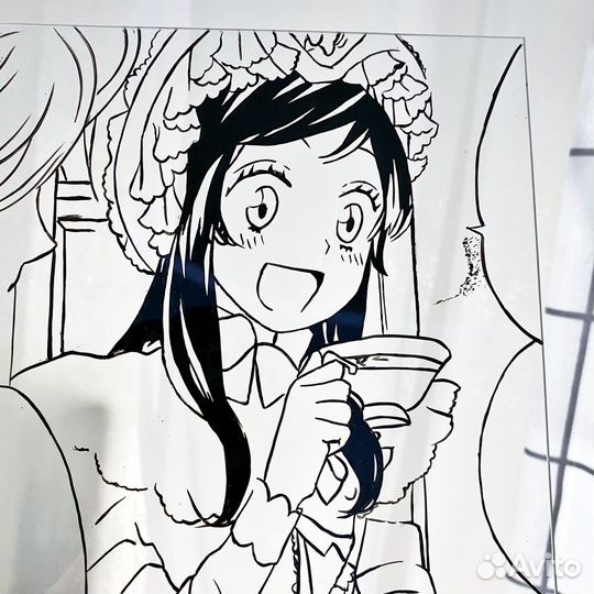 Манга на стекле, Нанами, Очень приятно бог