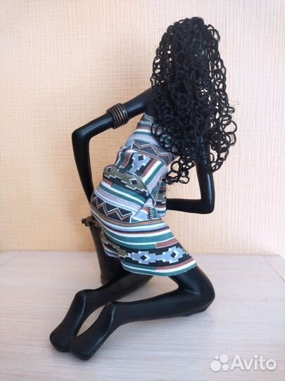 Статуэтки Дерево, пластик. Винтаж Индонезия