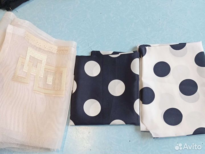 Отрезы ткани СССР для рукоделия и творчества